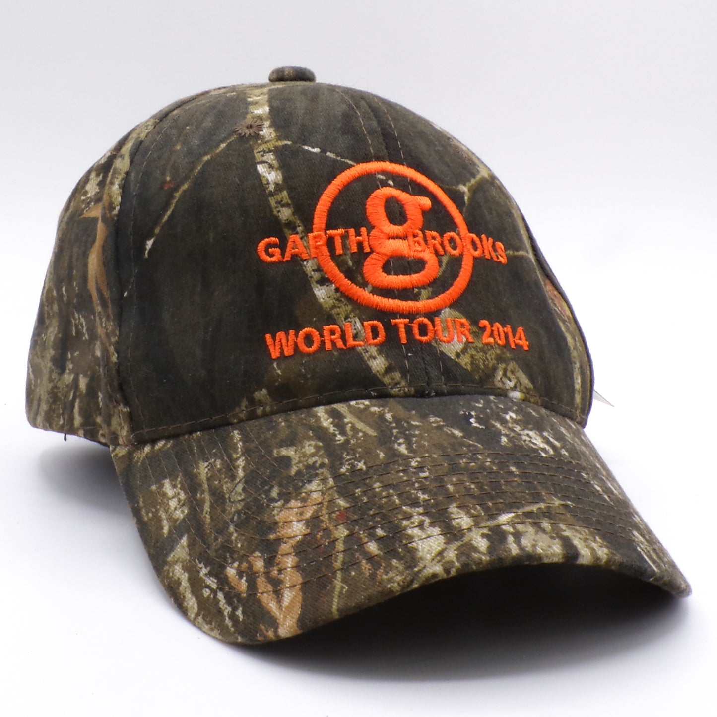 2014 Garth Brooks World Tour Mossy Oak Camouflage Adjustable Hat