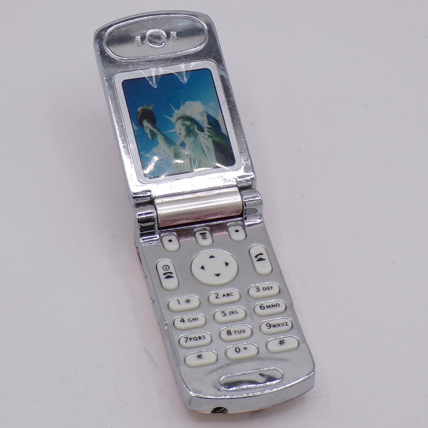 Vintage Replica Flip Phone Cellphone Refillable Lighter