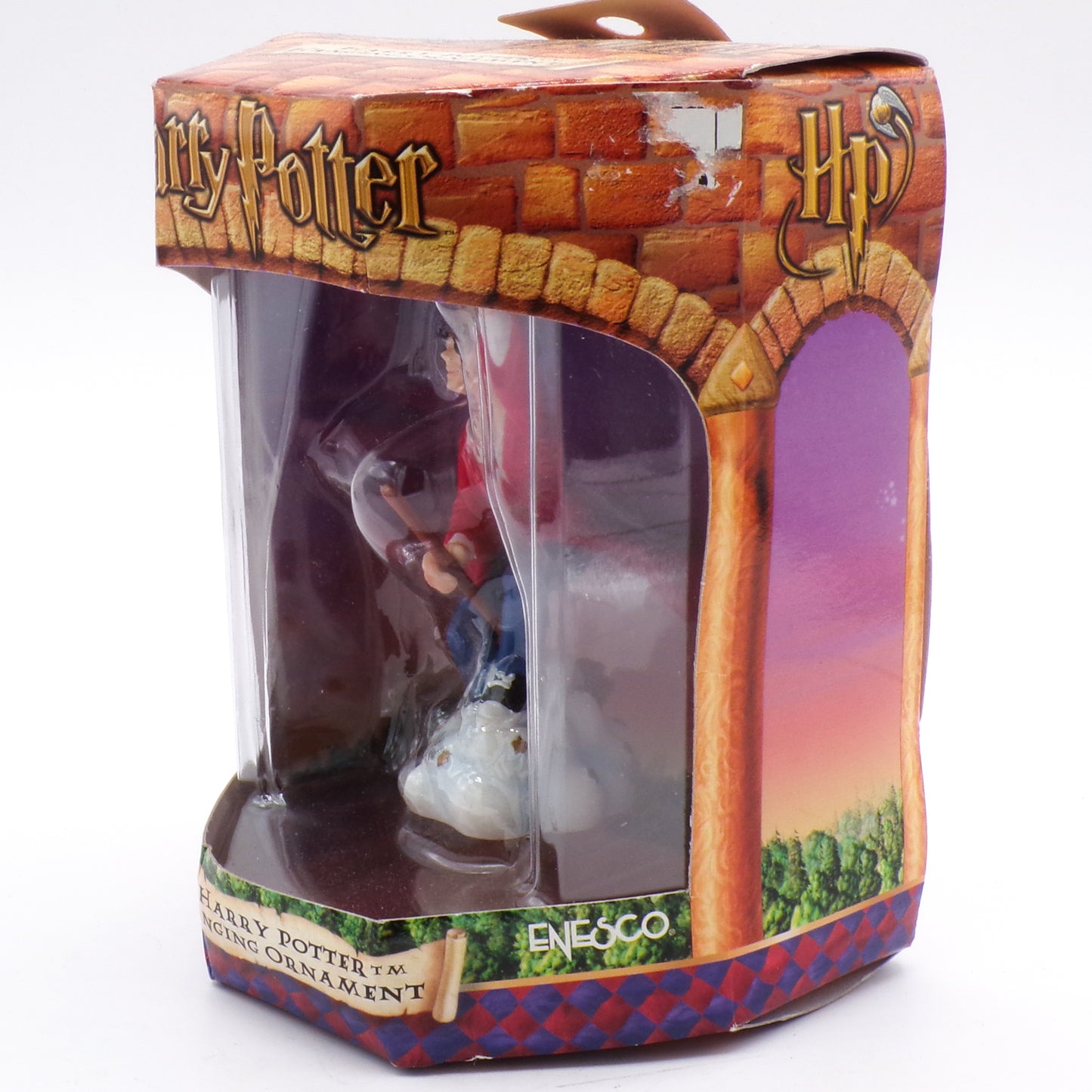 2000 Collectible Harry Potter Quidditch Hanging Ornament Enesco • New in Box