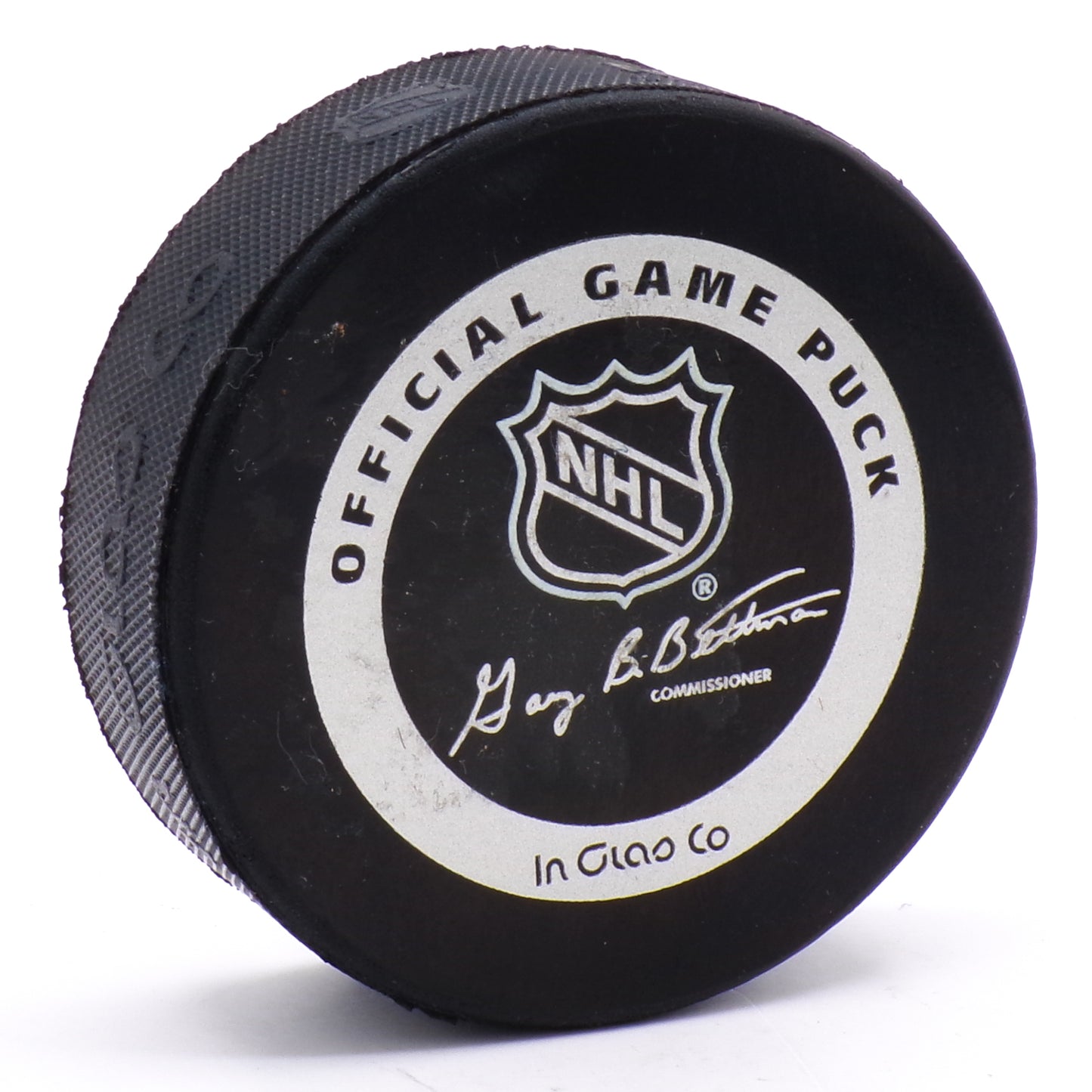 Official Minnesota Wild Game Puck NHL Souvenir Gary Bettman Hockey Puck