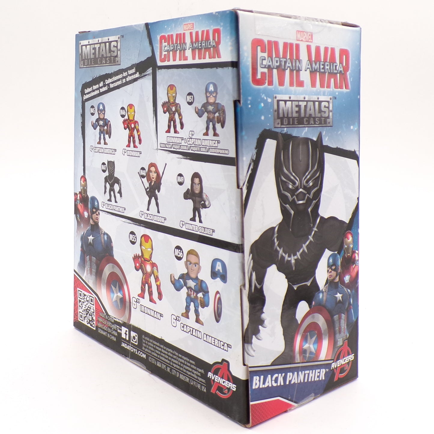 Marvel Captain America Civil War: Black Panther Metals Die Cast By Jada