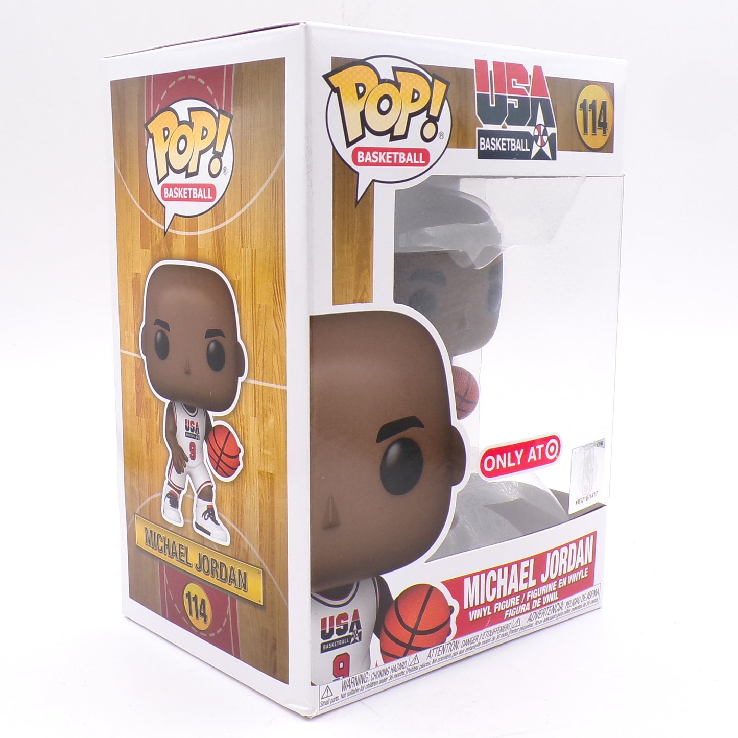 Funko Pop! Sports NBA Michael Jordan USA Dream #114 Team Target Mint