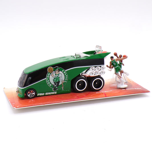1998 Hot Wheels Boston Celtics Pro Show Team Pack Die Cast w/Players