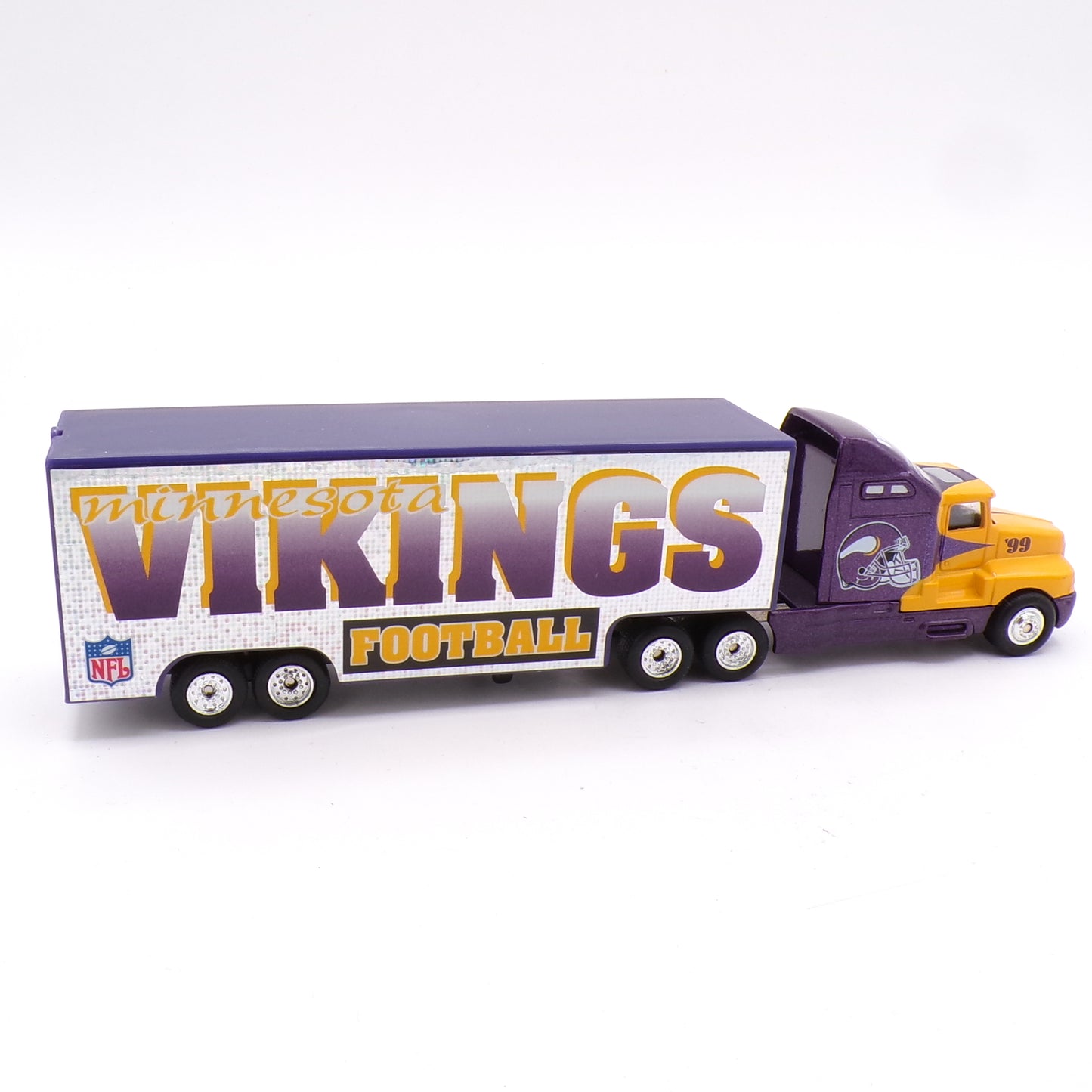 1999 Minnesota Vikings Limited Edition 1:64 Die Cast Tractor Trailer Truck
