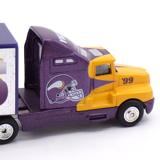 1999 Minnesota Vikings Limited Edition 1:64 Die Cast Tractor Trailer Truck