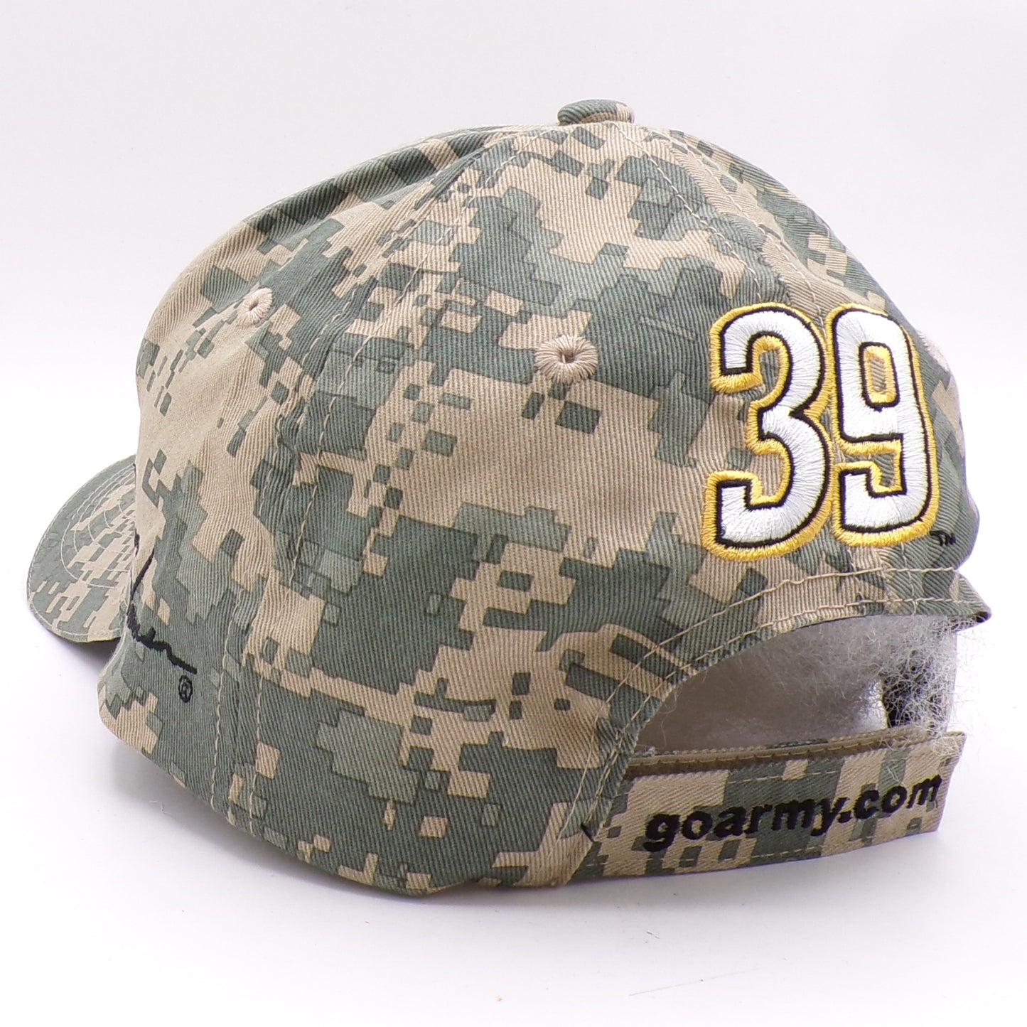 Pixelated Camo Ryan Newman #39 US Army Racing Snapback Hat