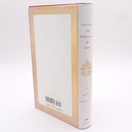 1994 Crossing the Threshold of Hope Pope John Paul II 1st American Edition HC
