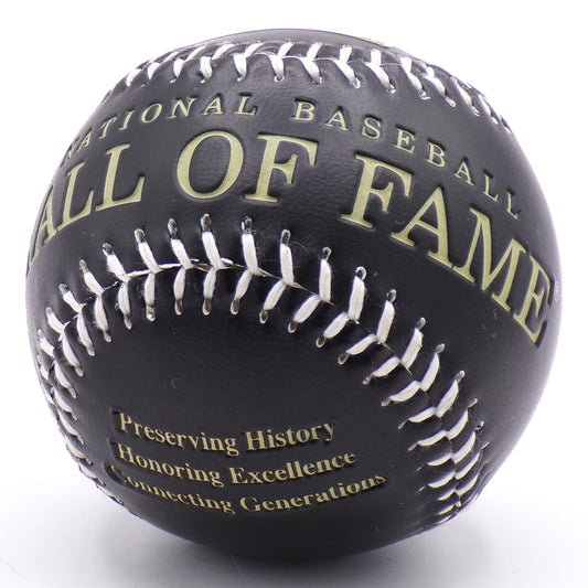 Black Rawlings Baseball Hall of Fame Exclusive Collectible Baseball w/Cube