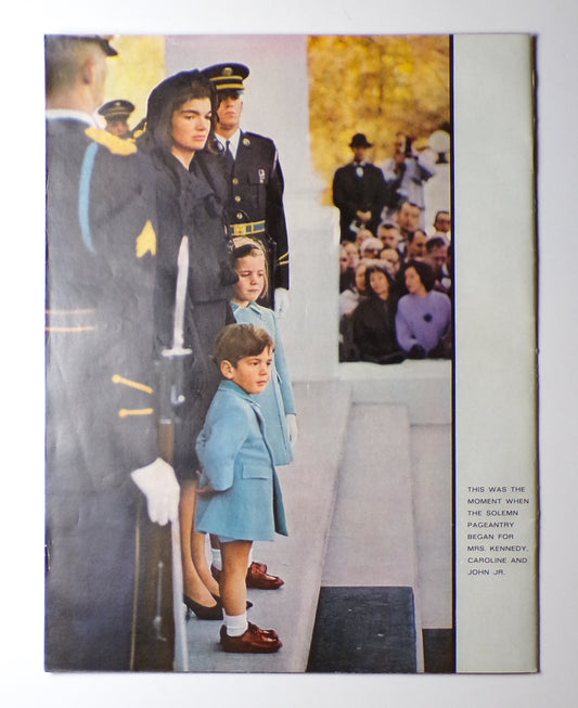 1963 Life Magazine John F. Kennedy Memorial Edition Issue - Like New