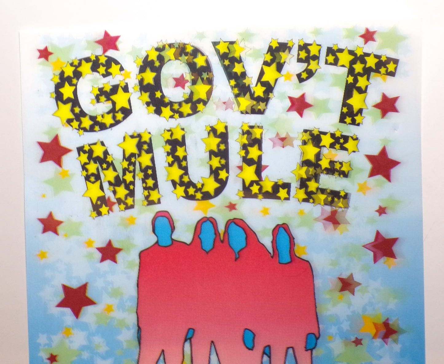 2007 3D Gov't Mule Winter Love New Years Eve Beacon Theatre 12" x 19" Poster