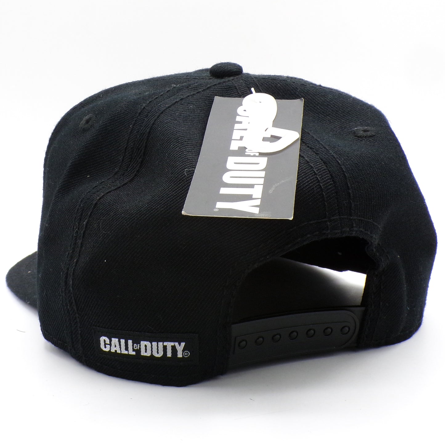 Black 2016 Call of Duty Activision Enbroidered Adjustable Snapback Hat NWT