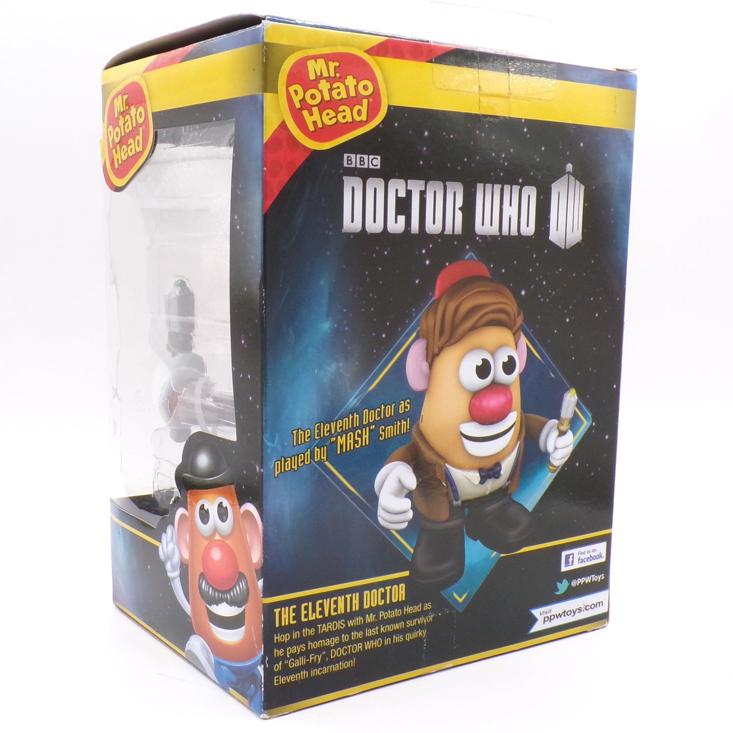 2012 Doctor Who Mr. Potato Head Playskool The Eleventh Doctor NIB