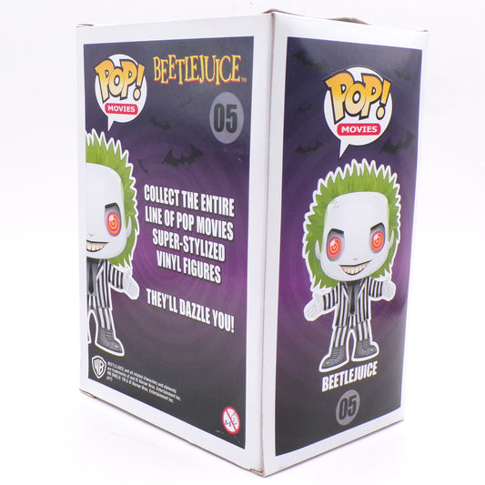 Funko Pop! Movies Beetlejuice #05 Vinyl Figure NIB w/Protector