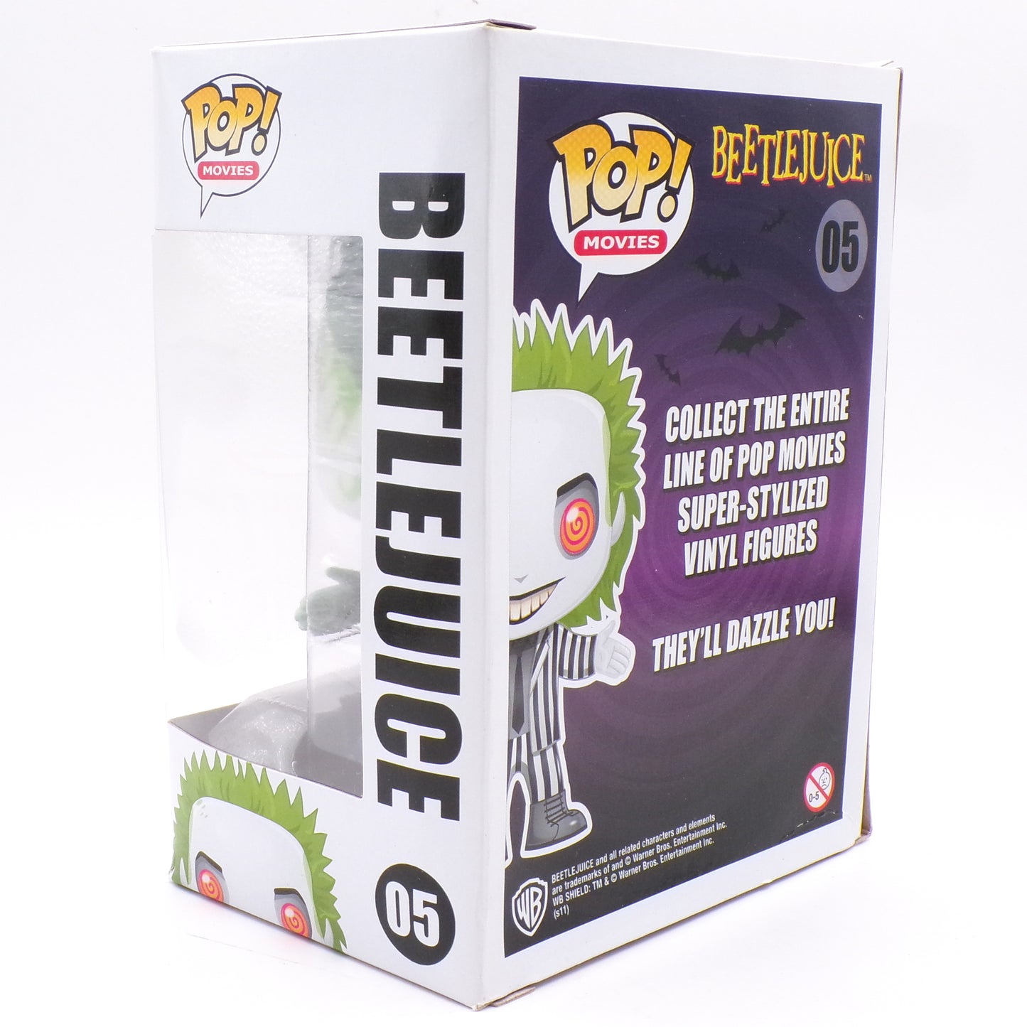 Funko Pop! Movies Beetlejuice #05 Vinyl Figure NIB w/Protector