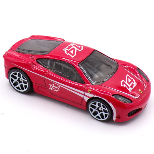 Red Hot Wheels Ferrari F430 Challenge #14 Die Cast Stock Car Malaysia