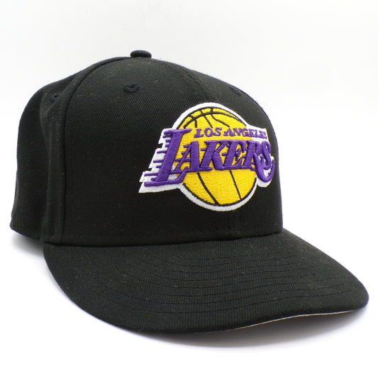Classic Black Los Angeles Lakers New Era 9Fifty NBA Snapback Hat New