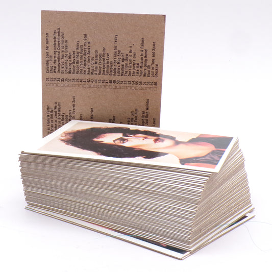1975 Rocky Horror Picture Show Complete Trading Card Set of 60 - Mint