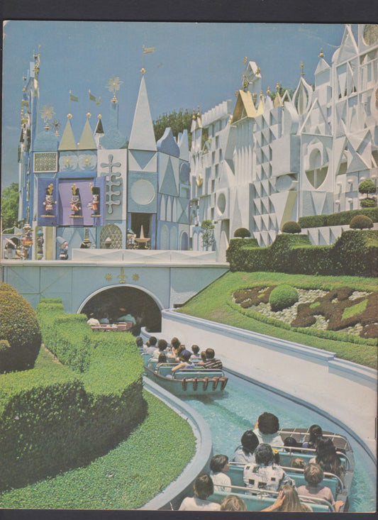 1978 It's a Small World Disneyland Pictorial Souvenir Walt Disney Guidebook