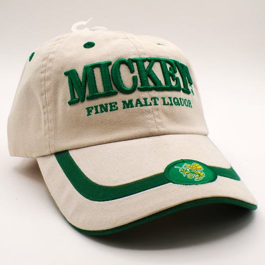 Vintage 2005 Mickeys Fine Malt Liquor Get Stung Embroidered Adjustable Baseball Hat