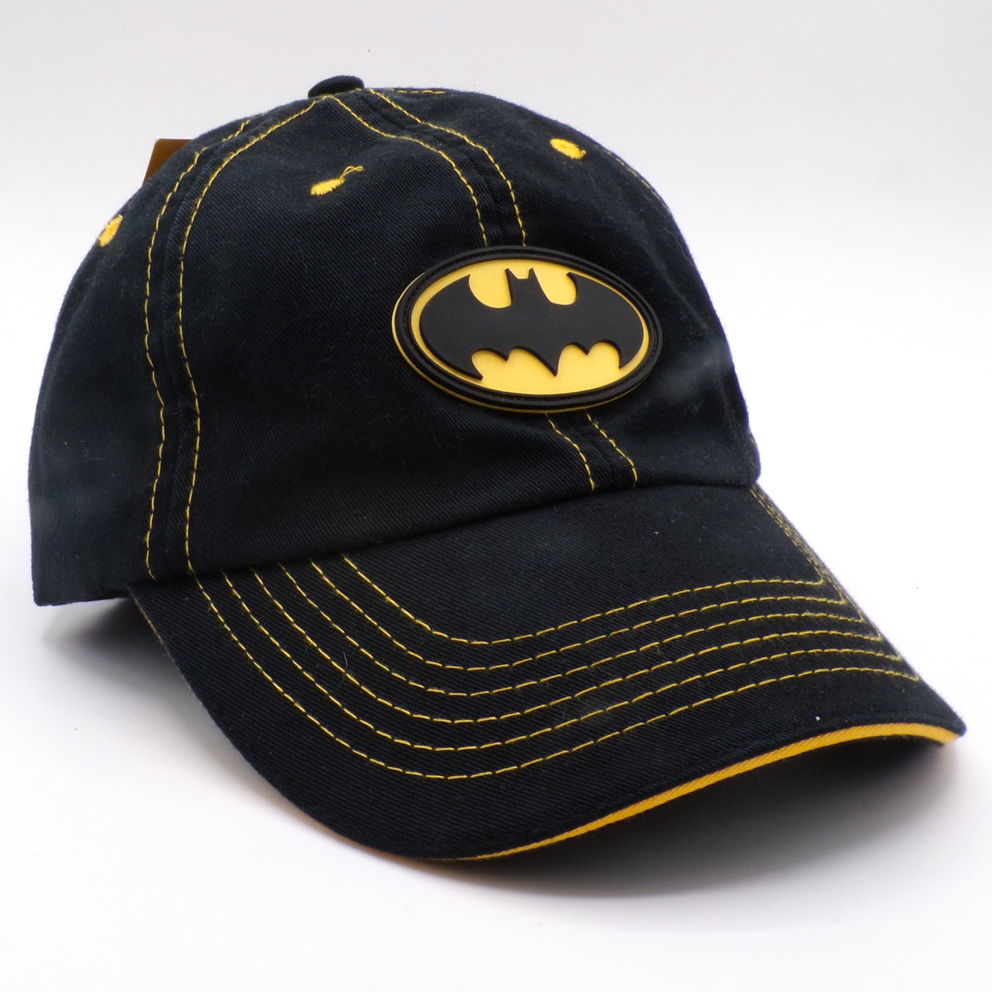 Vintage Black Batman Beyond Warner Bros. Adjustable Baseball Hat