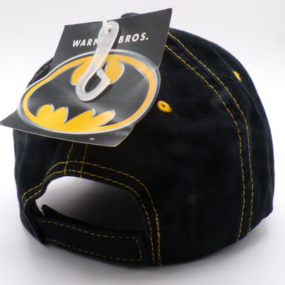 Vintage Black Batman Beyond Warner Bros. Adjustable Baseball Hat