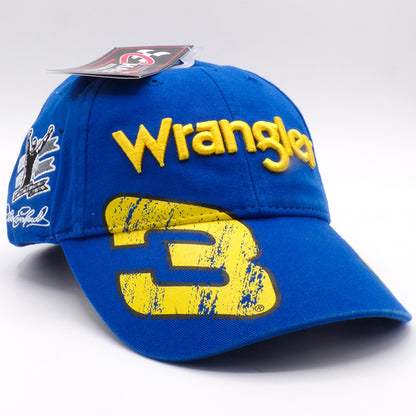 2010 Daytona Win Dale Earnhardt/Dale Earnhardt Jr. #3 Wrangler Adjustable Hat