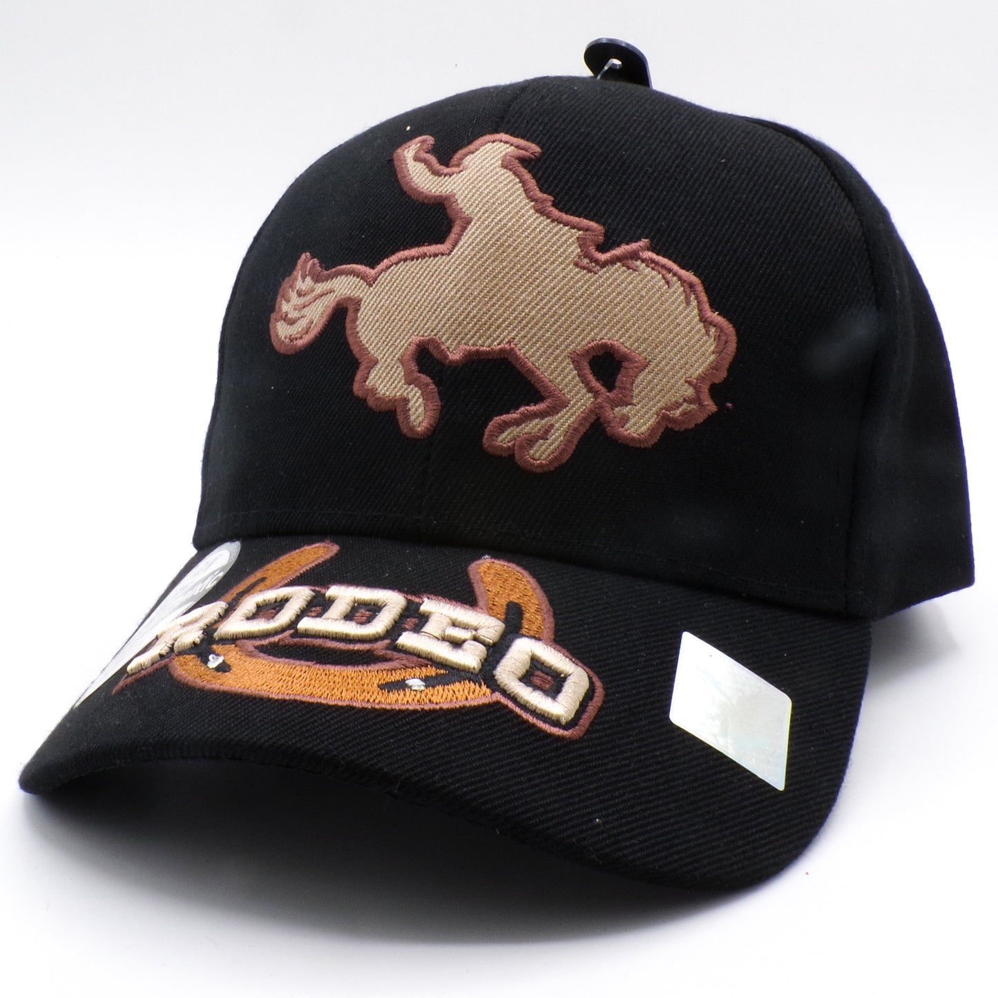 Vintage Black Eagle Rodeo Embroidered Sports Authentic Adjustable Hat