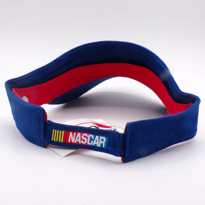 Vintage 2001 Brushed Blue NASCAR Adjustable Visor