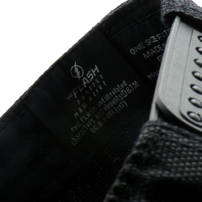 Black Flash Fastest Man Alive DC Comics Logoed Adjustable Hat