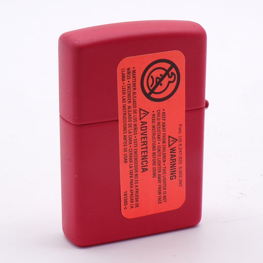 Red Minnesota Twins MLB 2018 Genuine Flip Top Zippo Lighter