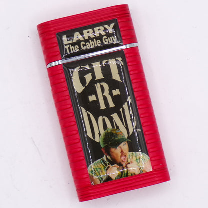 Talking 'Git R Done' Larry The Cable Guy Flip Top Refillable Torch Lighter