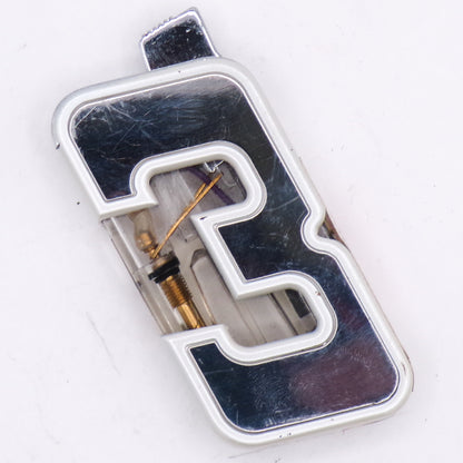 White Dale Earnhardt #3 NASCAR Refillable Torch Lighter w/Green Flame