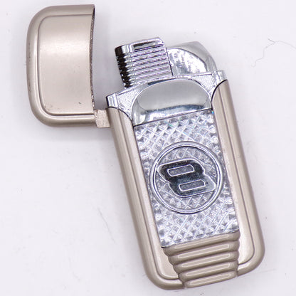 Pewter Chrome Dale Earnhardt, Jr. #8 Refillable Vintage Green Flame Torch Lighter
