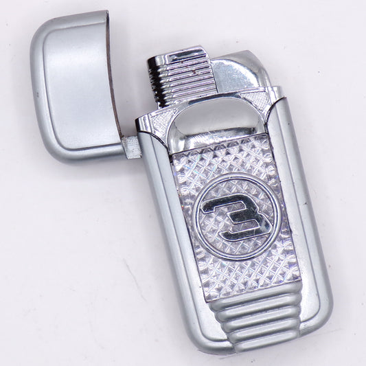 Chrome Dale Earnhardt #3 Refillable Vintage Green Flame Torch Lighter