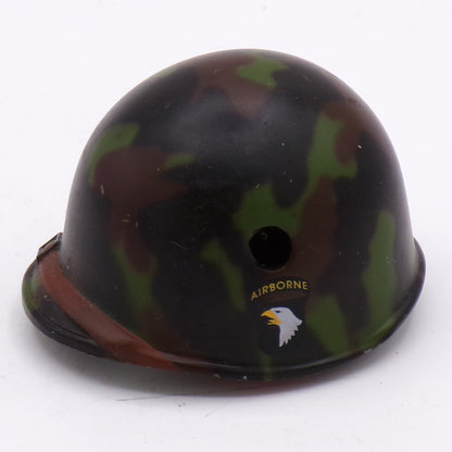 Vintage U.S. Army Airborne Metal Replica Helmet Refillable Lighter