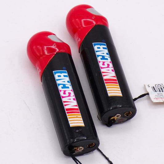 Red NASCAR Helmet Refillable Torch Lighter w/Green Flame