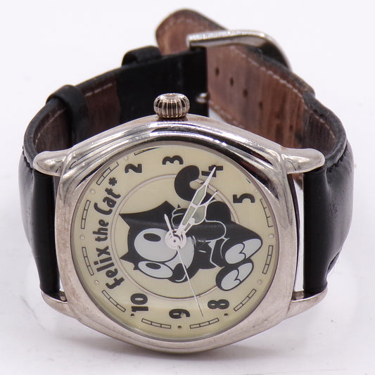 Vintage Limited Edition Fossil Felix The Cat Analog Wrist Watch #107/10,000