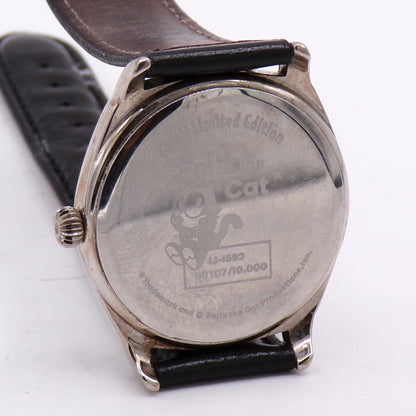 Vintage Limited Edition Fossil Felix The Cat Analog Wrist Watch #107/10,000
