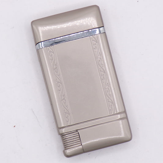 Chrome Double Sided Flame/Torch Combo Refillable Lighter