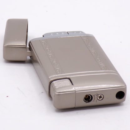 Chrome Double Sided Flame/Torch Combo Refillable Lighter