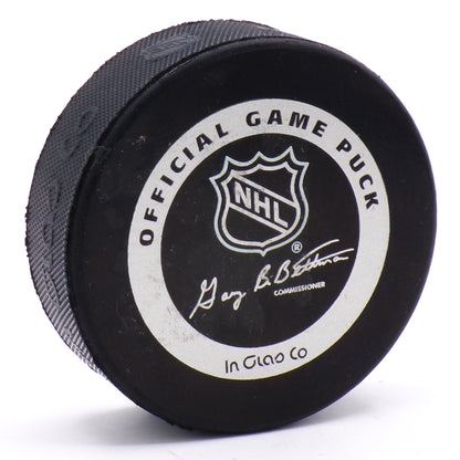 Official Minnesota Wild Game Puck NHL Souvenir Gary Bettman Hockey Puck