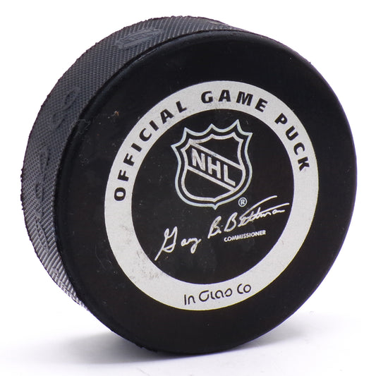 Official Minnesota Wild Game Puck NHL Souvenir Gary Bettman Hockey Puck