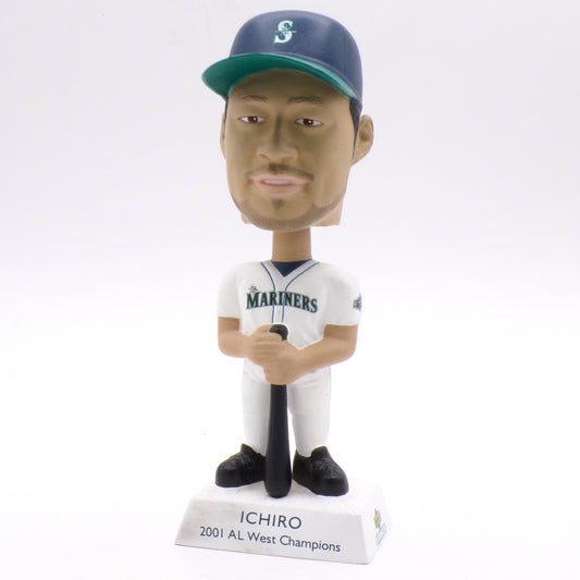 2001 MLB Edition Upper Deck Playmakers Figure Ichiro Rookie Bobblehead