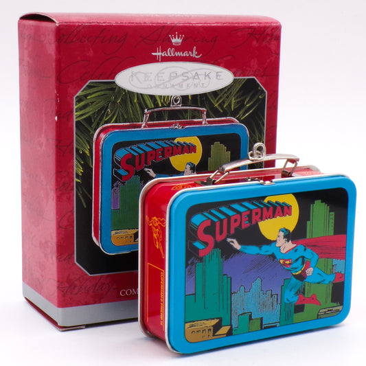 1998 Hallmark Keepsake Superman Lunchbox Commemorative Edition Ornament