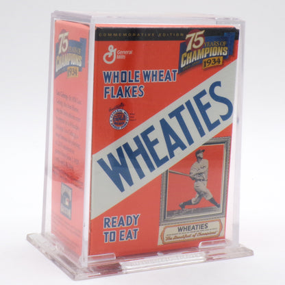 75th Anniversary Mini Wheaties Commemorative Edition Collectible Box Lou Gehrig