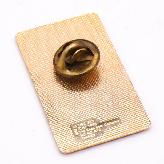 1992 Albertville Winter Olympic Coca-Cola Lapel Hat Pin Olympics XVI