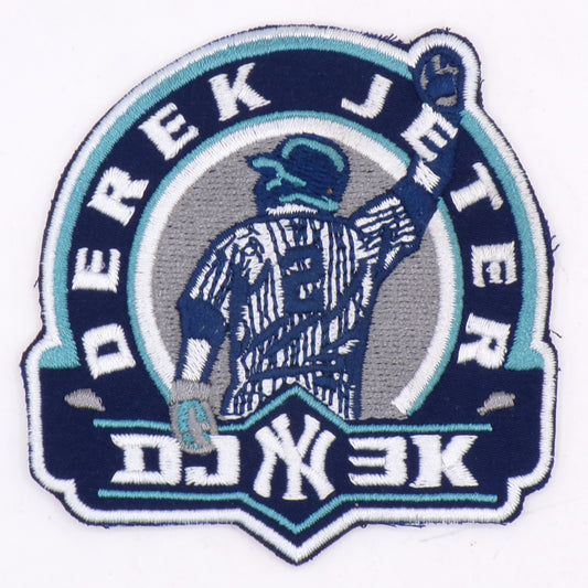 Derek Jeter 'DJ 3k' New York Yankees 3000th Hit MLB Commemorative Patch