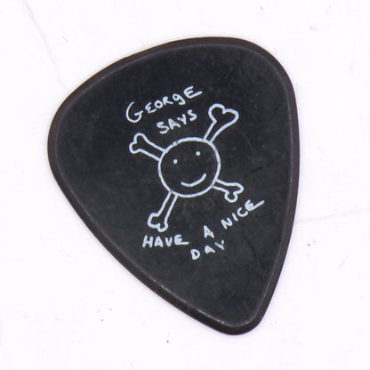 Vintage 1980's Black Dokken George Lynch "Have A Nice Day" Guitar Pick