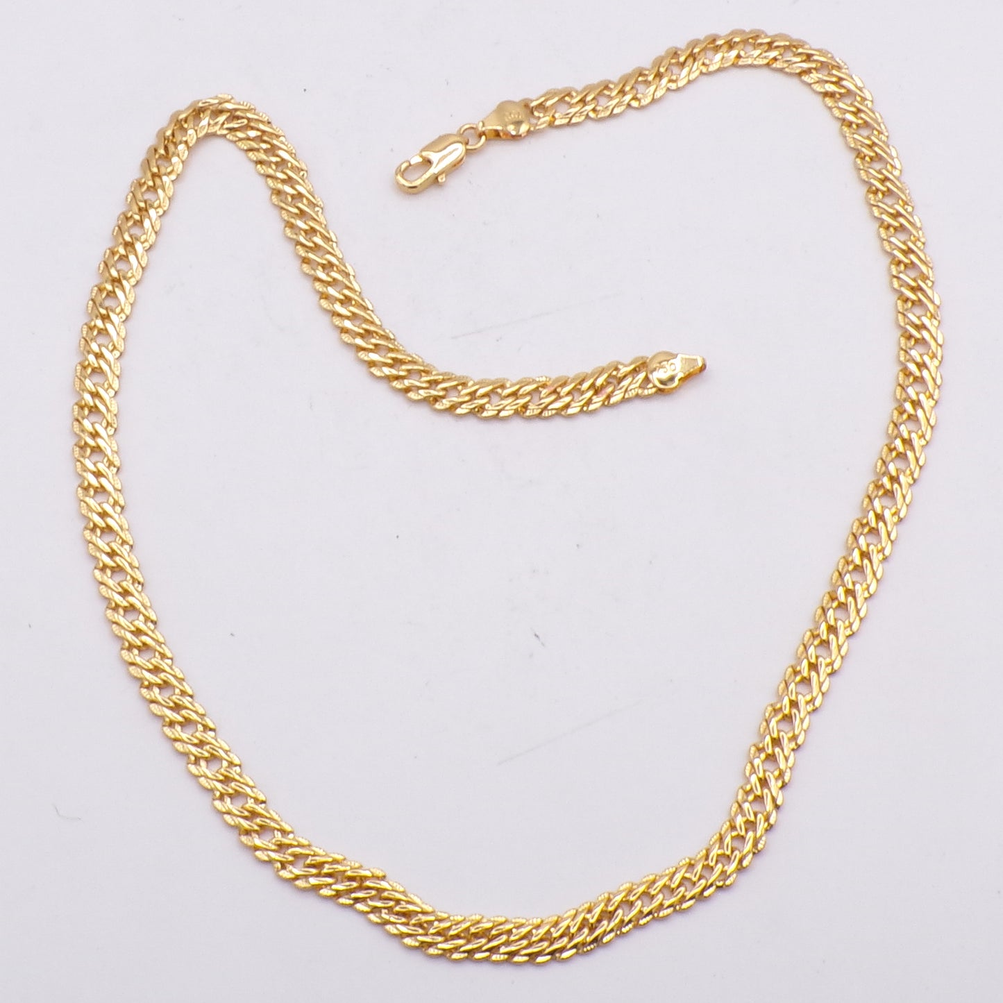18" Italy 750 Stamped Gold Filled Necklace