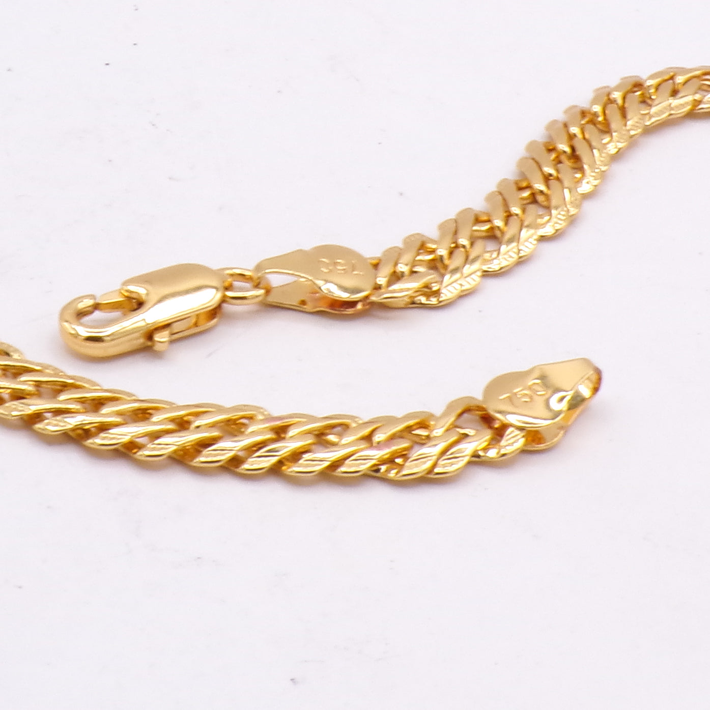 18" Italy 750 Stamped Gold Filled Necklace